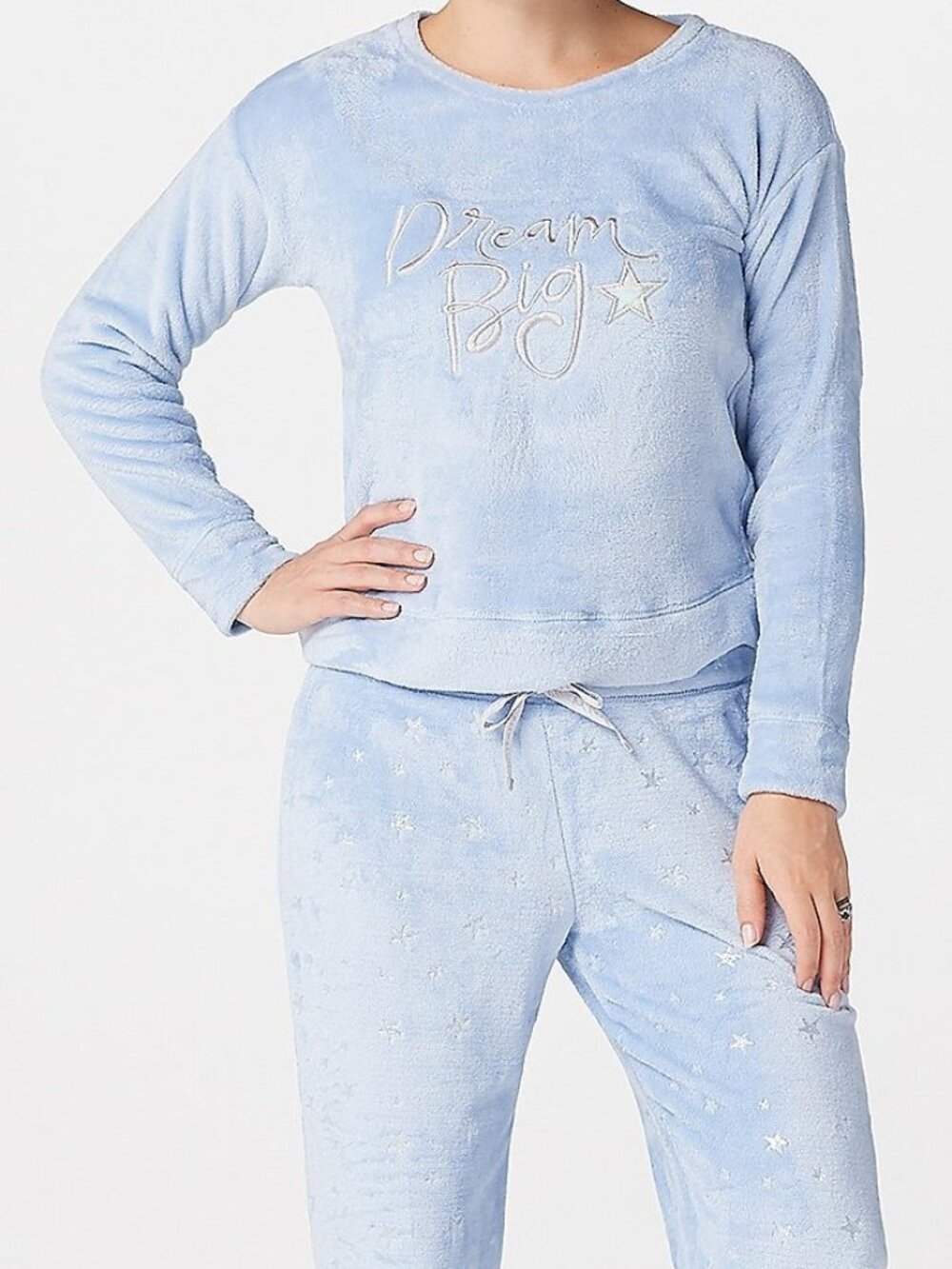 Cozy On The Go Novelty Plush Velour PJ Set